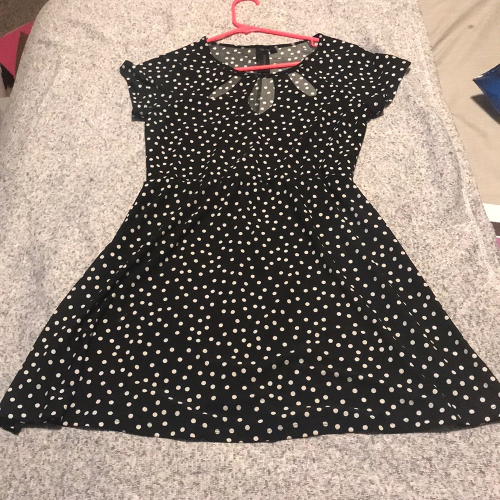 Black and White Dress